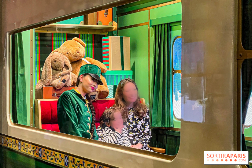 Les vitrines de Noël 2024 du Printemps Haussmann avec Juliette Binoche - image00002