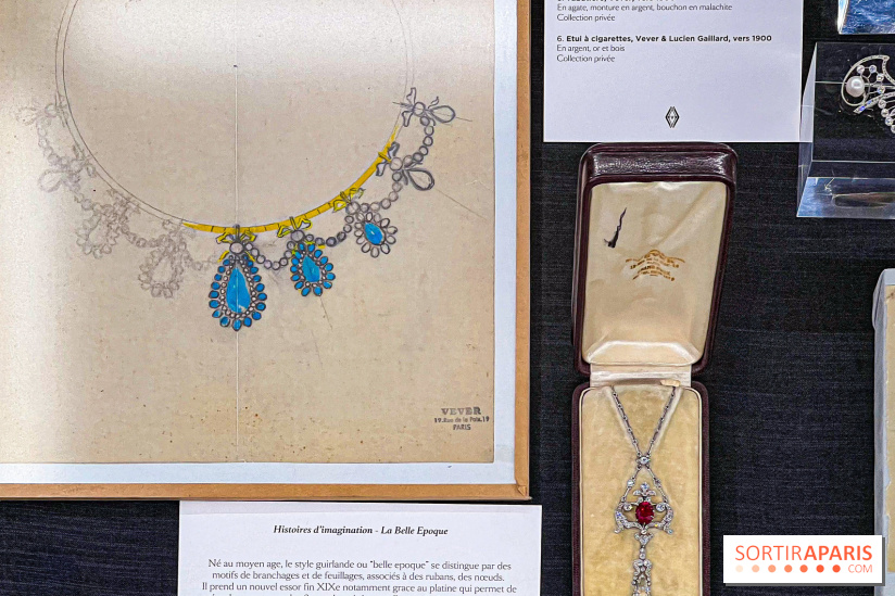 L'exposition gratuite des bijoux de la Maison de Haute-Joaillerie Vever rue de la Paix, à Paris