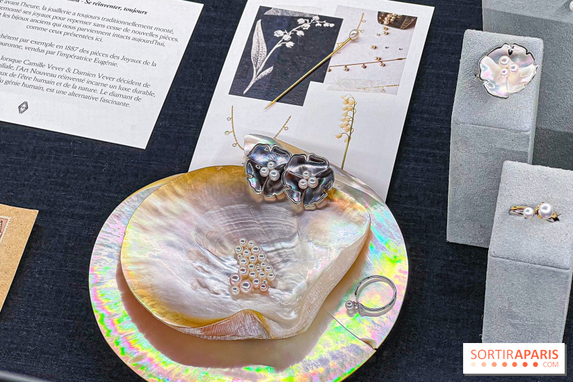 L'exposition gratuite des bijoux de la Maison de Haute-Joaillerie Vever rue de la Paix, à Paris