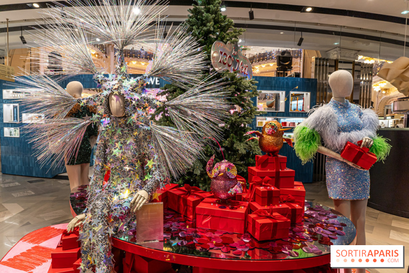 Le sapin de Noël des Galeries Lafayette 2024