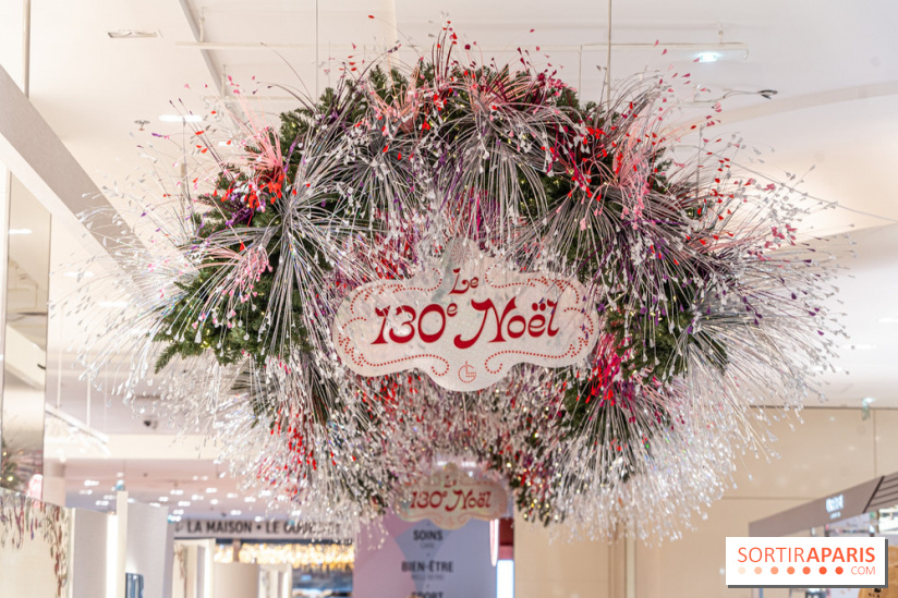 Le sapin de Noël des Galeries Lafayette 2024