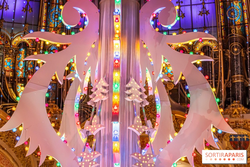Le sapin de Noël des Galeries Lafayette 2024