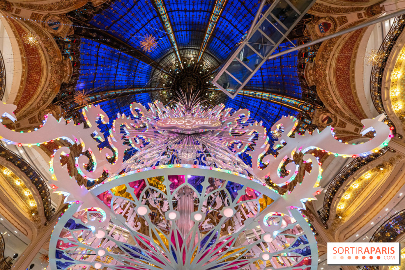 Le sapin de Noël des Galeries Lafayette 2024