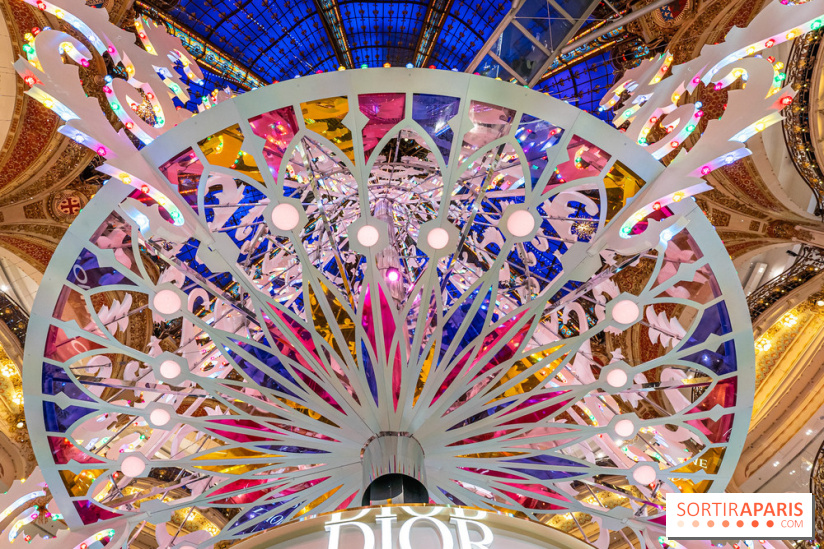 Le sapin de Noël des Galeries Lafayette 2024