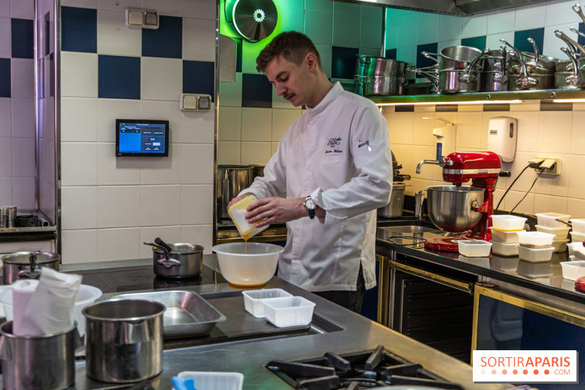 Cours de cuisine au Ritz : la bûche de Noël 2024 -  A7C6204