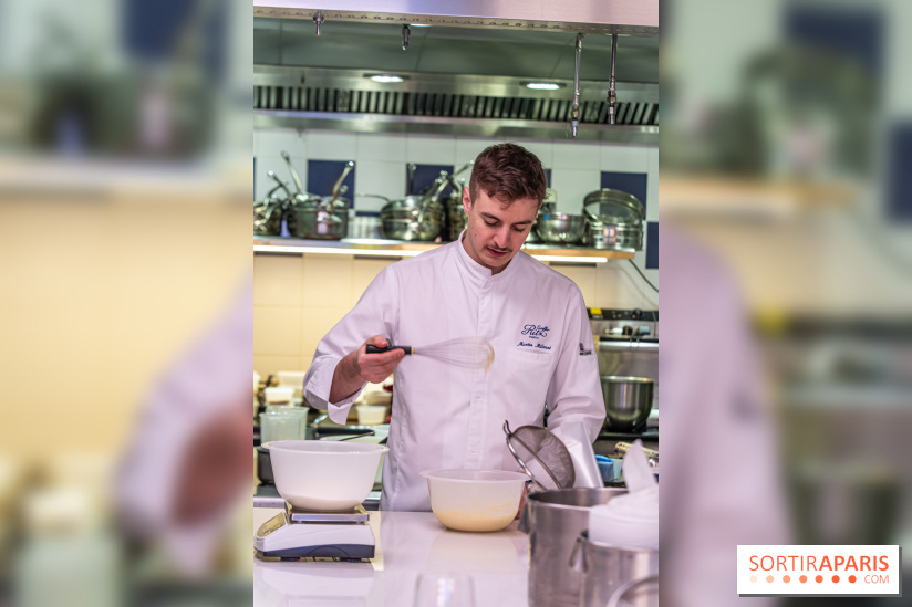 Cours de cuisine au Ritz : la bûche de Noël 2024 -  A7C6208