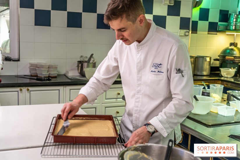 Cours de cuisine au Ritz : la bûche de Noël 2024 -  A7C6227