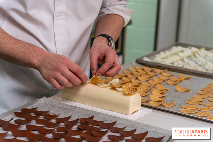 Cours de cuisine au Ritz : la bûche de Noël 2024 -  A7C6271