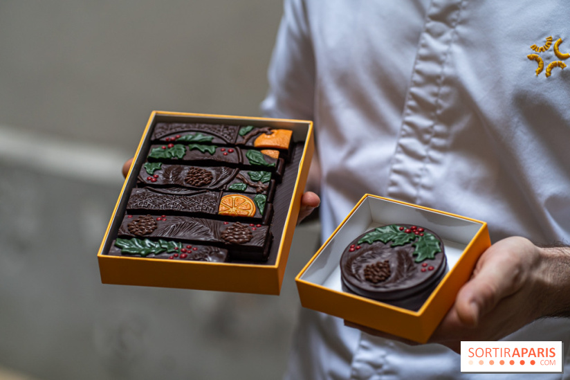La chocolaterie William Artigue et ses chocolats de Noël 2024 -  A7C5870