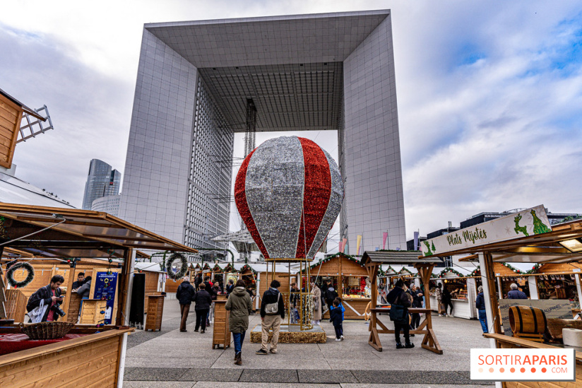 Le Marché de Noël géant de La Défense 2024