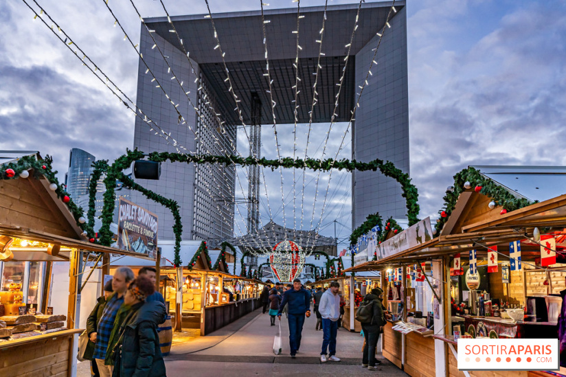 Le Marché de Noël géant de La Défense 2024
