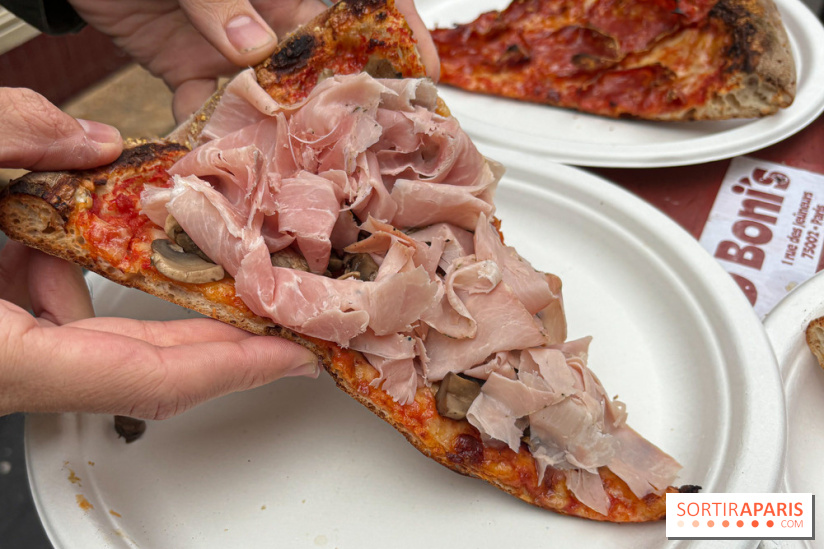 Boni's pizza - la margherita avec du parma