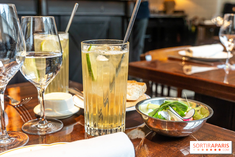 Brasserie Émil à Paris -  thé glacé