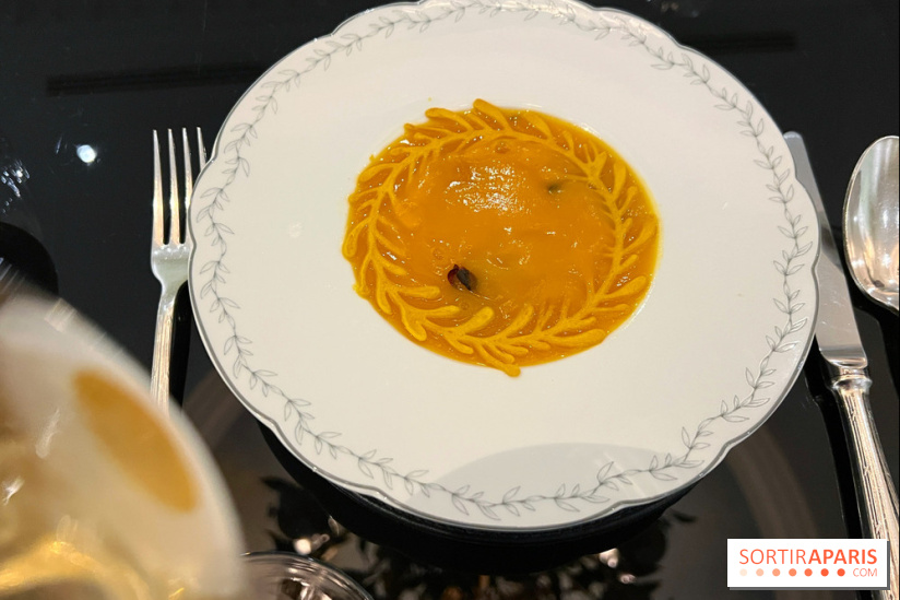 Le Grand Diner, Hôtel San Régis - Potage de courge