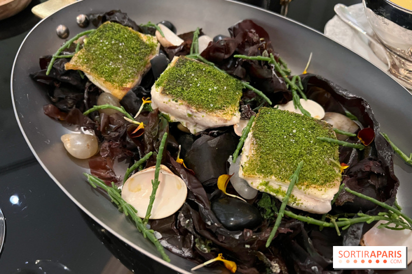 Le Grand Diner, Hôtel San Régis - Loup de mer en persillade