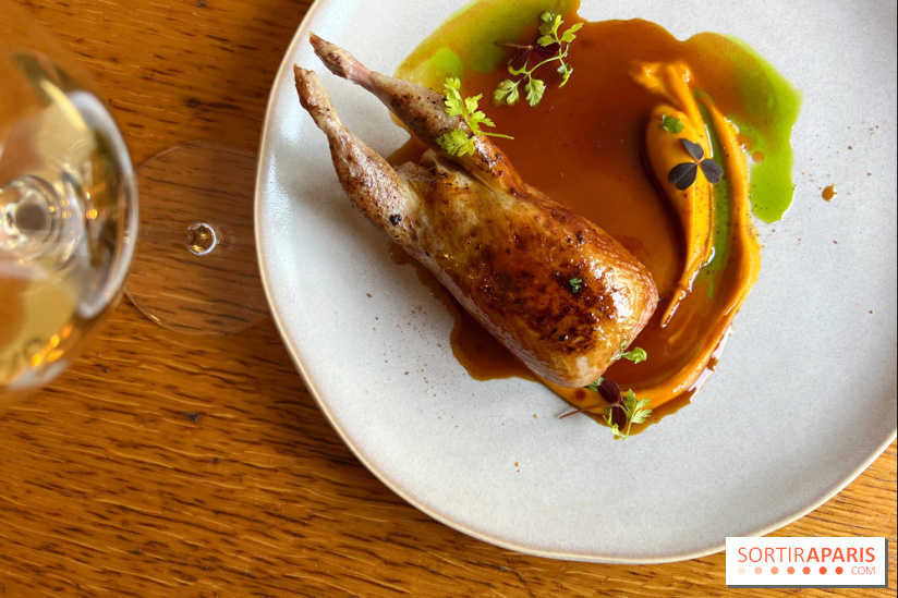 Fugue Restaurant - Caille farcie au cochon