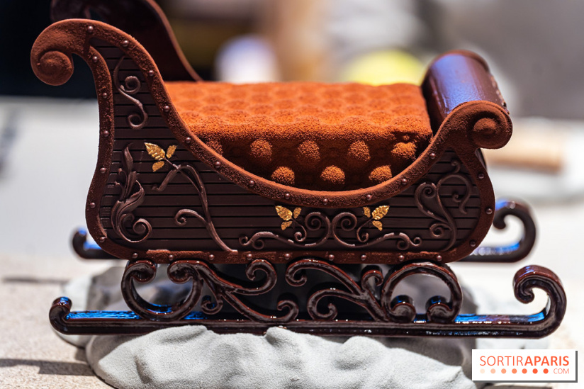 La Bûche de Noël 2024 et créations de Fête du Cheval Blanc par Maxime Frédéric et son équipe -  A7C6356