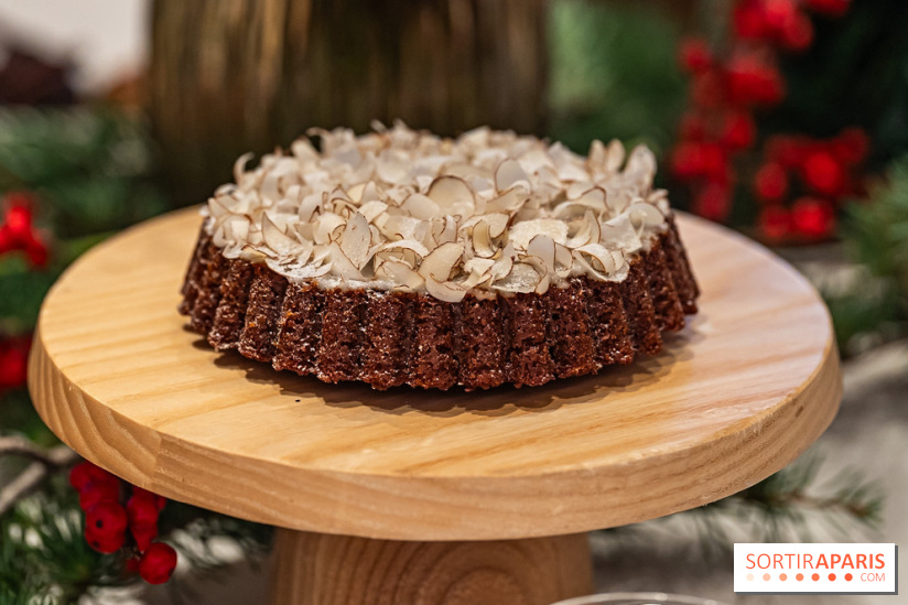 La Bûche de Noël 2024 et créations de Fête du Cheval Blanc par Maxime Frédéric et son équipe -  pain d'épices