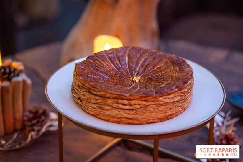 La bûche de Noël du Westin Paris-Vendôme 2024 et galette des Rois 2025 par Valentin Sevilla - photos -  A7C7117