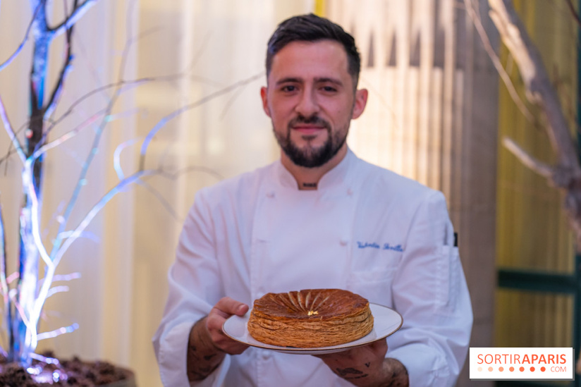 La bûche de Noël du Westin Paris-Vendôme 2024 et galette des Rois 2025 par Valentin Sevilla - photos