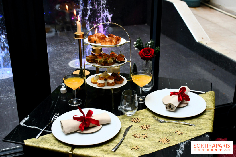 Brunch de Noël 2024 et du Nouvel An 2025 à l'Hôtel Paris J'adore - Fotor