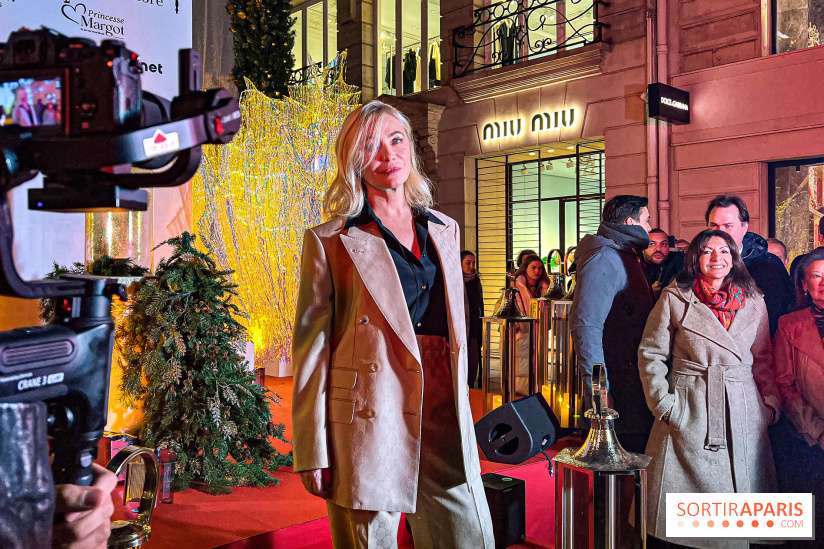 Les illuminations de Noël 2024 du Faubourg Saint Honoré avec Emmanuelle Béart - IMG 1498 jpg 2
