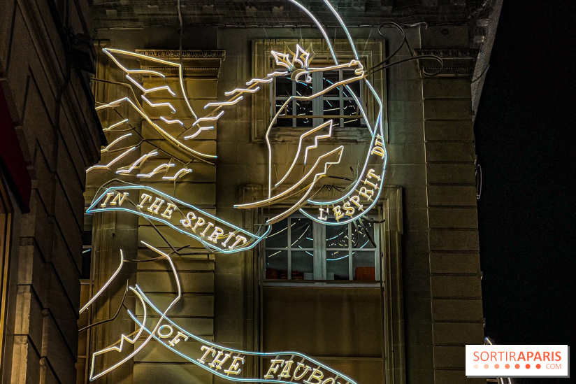 Les illuminations de Noël 2024 du Faubourg Saint Honoré avec Emmanuelle Béart - IMG 1661 jpg 2