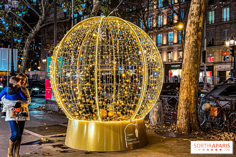 Les illuminations de Noël 2024 du Faubourg Saint Honoré avec Emmanuelle Béart - Les illuminations de Noël 2023 du Faubourg Saint Honoré cérémonie et décors féériques 994120