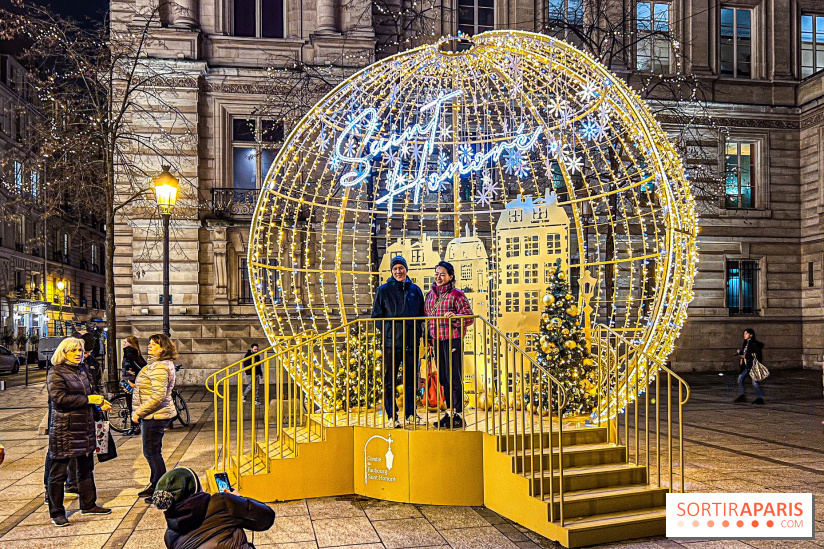 Les illuminations de Noël 2024 du Faubourg Saint Honoré avec Emmanuelle Béart - Les illuminations de Noël 2023 du Faubourg Saint Honoré cérémonie et décors féériques 994200