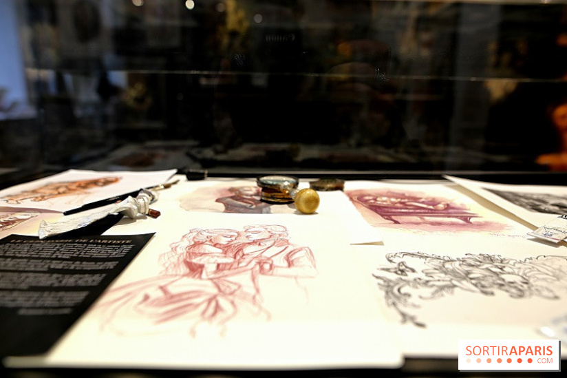 Benjamin Lacombe à la Galerie Gallimard, nos photos - bis