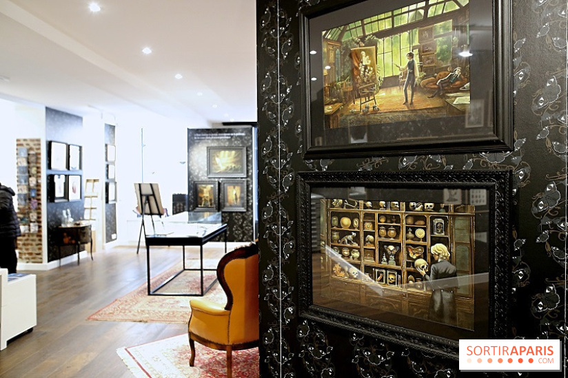 Benjamin Lacombe à la Galerie Gallimard, nos photos - IMG 6933 fotor 20241128144125 bis