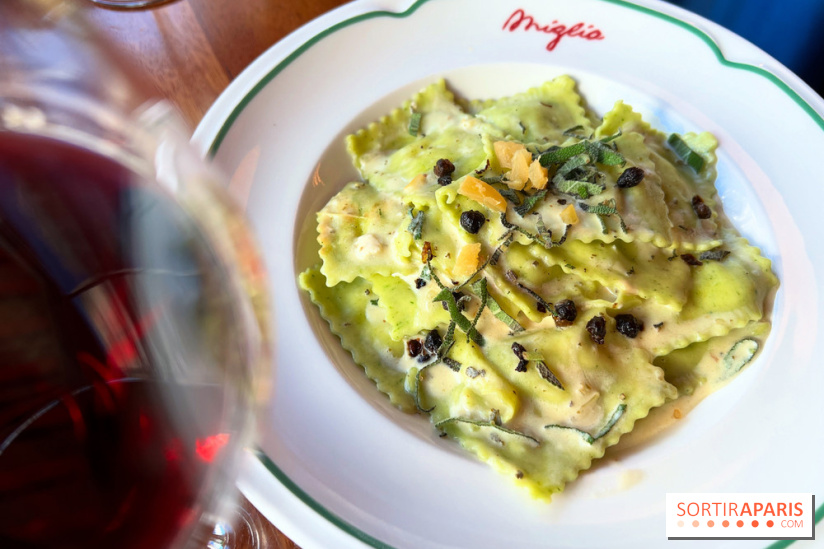 Miglia - Ravioli ricotta, sauge, parmesan