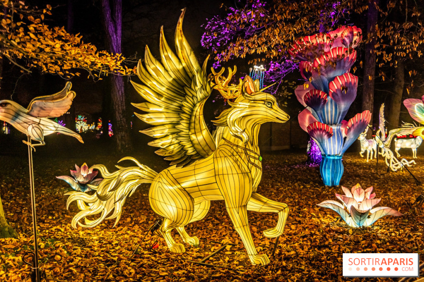 L'Odyssée Lumineuse 2024, le parcours de lumières au Parc Floral - les photos -  légende