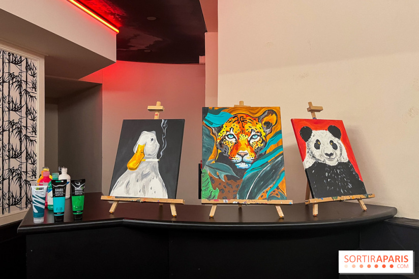 Paint your pet, l'atelier créatif pour peindre votre animal de compagnie - nos photos