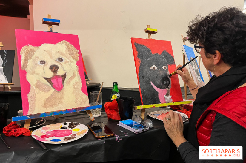 Paint your pet, l'atelier créatif pour peindre votre animal de compagnie - nos photos