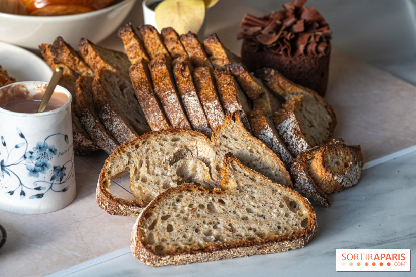 Pleincœur, la boulangerie-pâtisserie de Maxime Frédéric Paris 17e -  pain aux graines de sésame et miel