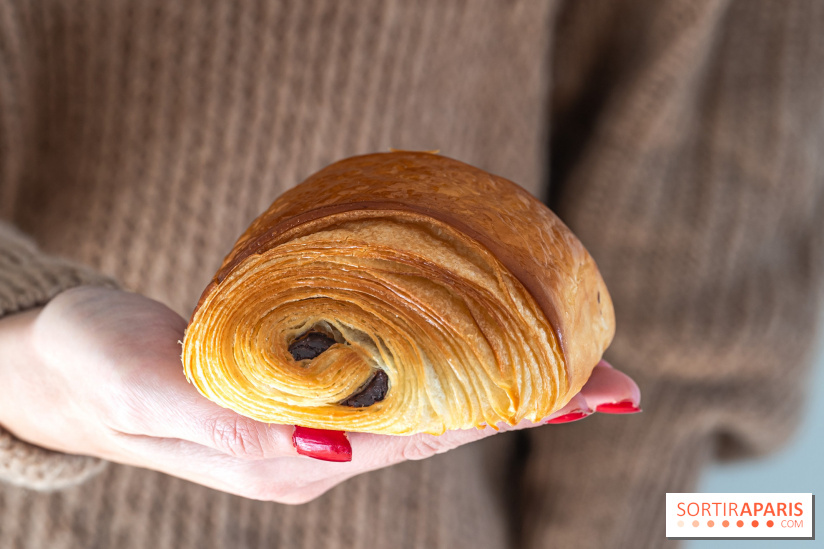 Pleincœur, la boulangerie-pâtisserie de Maxime Frédéric Paris 17e -  pain au chocolat