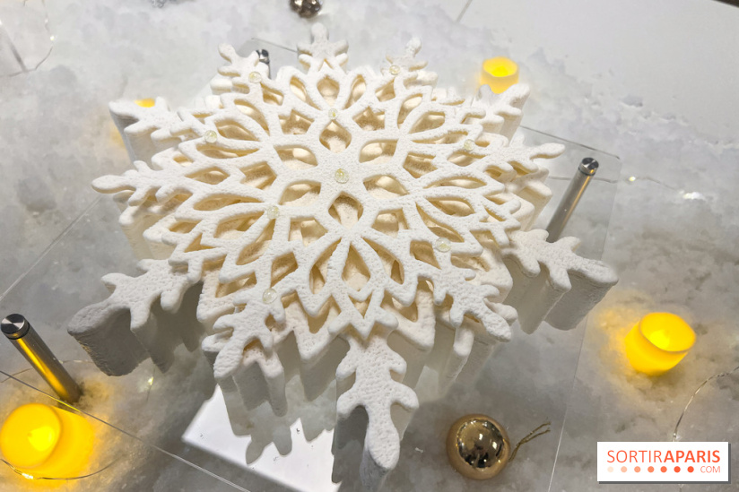 Bûches de Noël 2024 Bo&Mie - Le Flocon