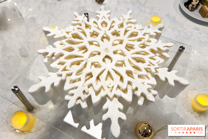 Bûches de Noël 2024 Bo&Mie - Le Flocon