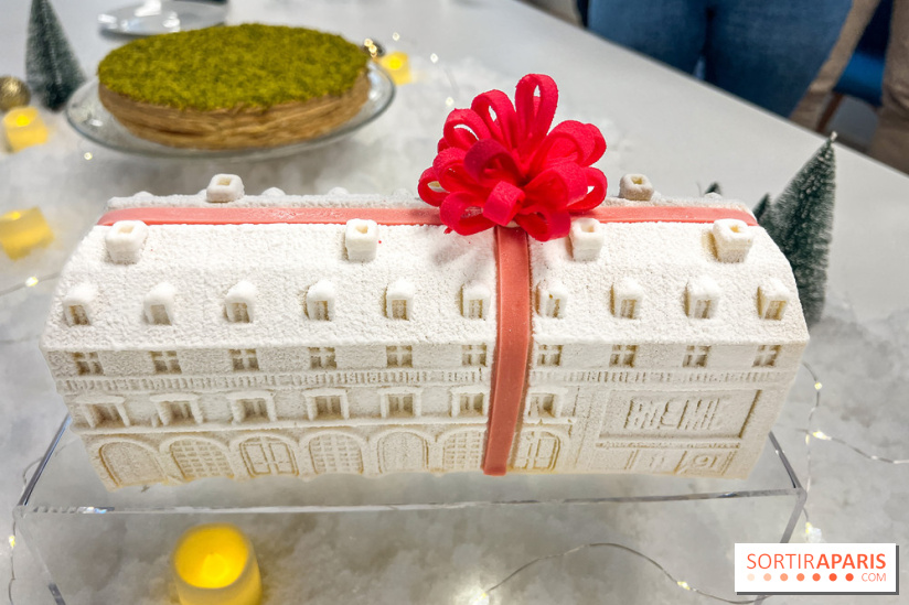 Bûches de Noël 2024 Bo&Mie - Un flocon à Paris