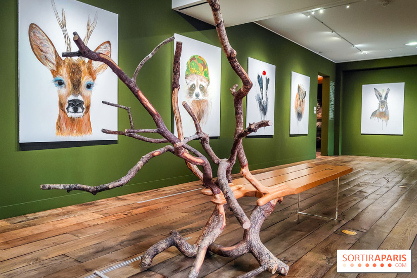 S'éclairer sans fin : l'exposition poétique d'Edi Dubien au musée de la Chasse et de la Nature - photos