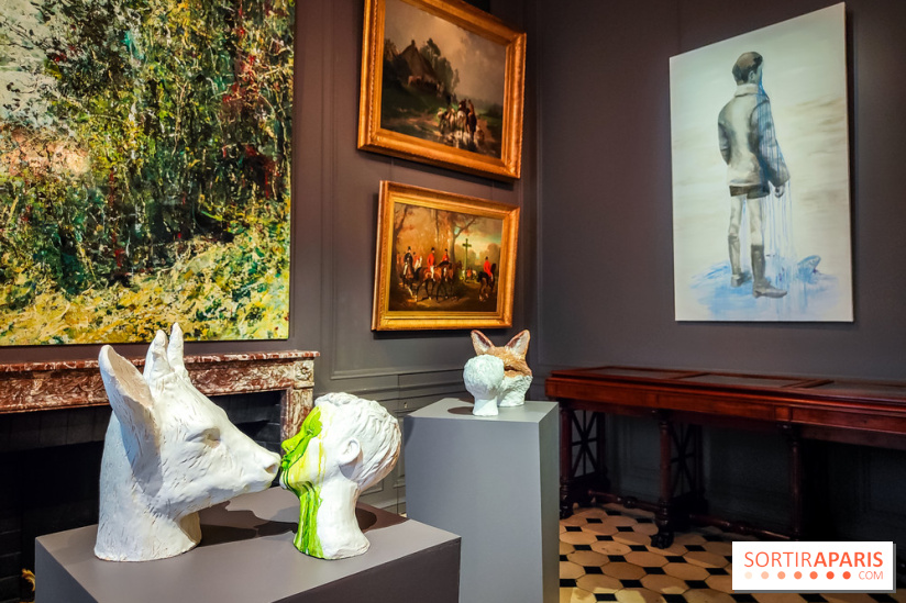 S'éclairer sans fin : l'exposition poétique d'Edi Dubien au musée de la Chasse et de la Nature - photos - IMG20241209151127