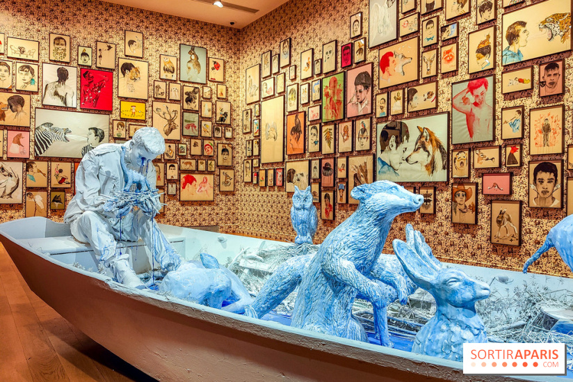 S'éclairer sans fin : l'exposition poétique d'Edi Dubien au musée de la Chasse et de la Nature - photos - IMG20241209145651