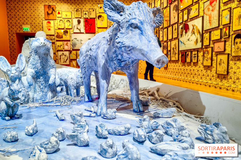 S'éclairer sans fin : l'exposition poétique d'Edi Dubien au musée de la Chasse et de la Nature - photos