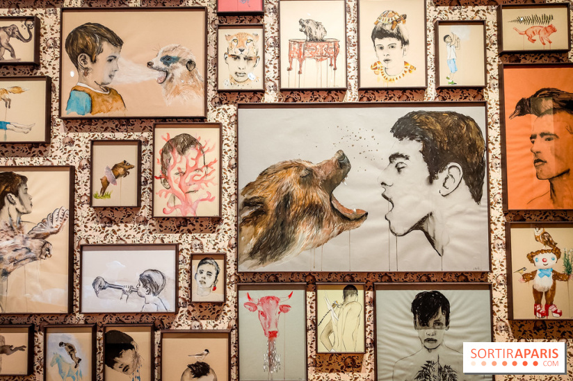 S'éclairer sans fin : l'exposition poétique d'Edi Dubien au musée de la Chasse et de la Nature - photos - IMG20241209145750