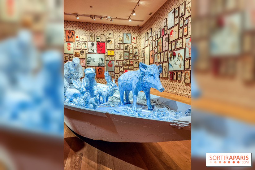 S'éclairer sans fin : l'exposition poétique d'Edi Dubien au musée de la Chasse et de la Nature - photos - IMG20241209145712