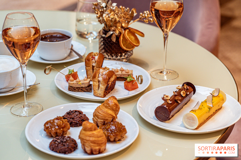 Le tea time de Noël du Scribe Paris 2024, chic et pas cher -  A7C9127