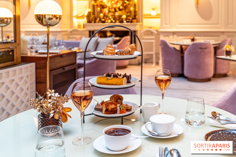 Le tea time de Noël du Scribe Paris 2024, chic et pas cher -  A7C9113