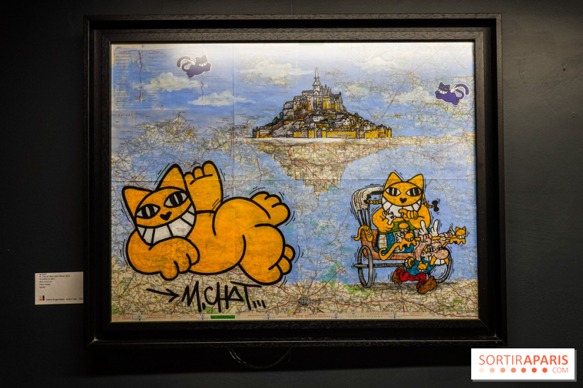 M. Chat, nos photos de son expo à la Galerie Brugier-Rigail