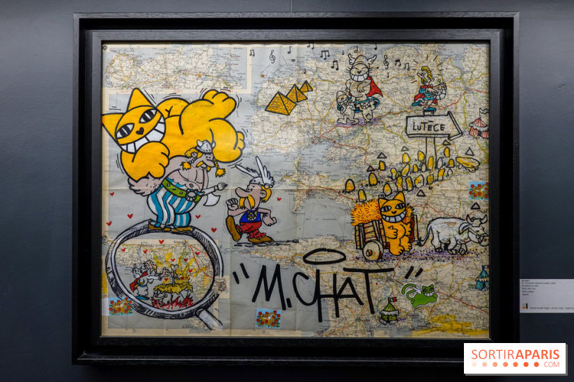 M. Chat, nos photos de son expo à la Galerie Brugier-Rigail